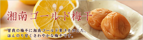 湘南ゴールド梅干